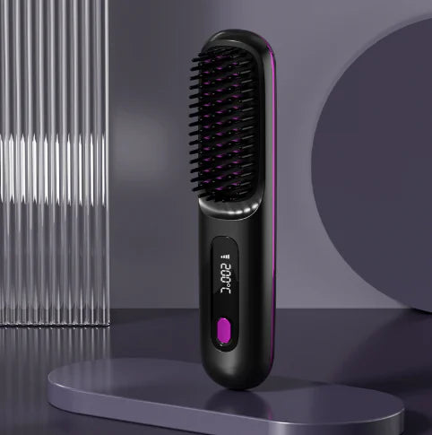 Ceramic Ion Straightening USB Comb
