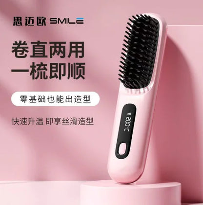 Ceramic Ion Straightening USB Comb
