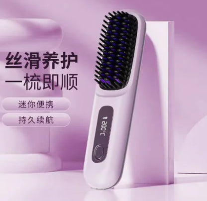 Ceramic Ion Straightening USB Comb