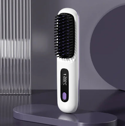 Ceramic Ion Straightening USB Comb