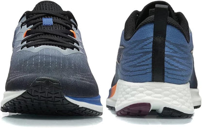 Basic Racing Running Shoes Men Running Shoes Light Weight Breathable Sport Shoes Blue ARMR003-6H US 9