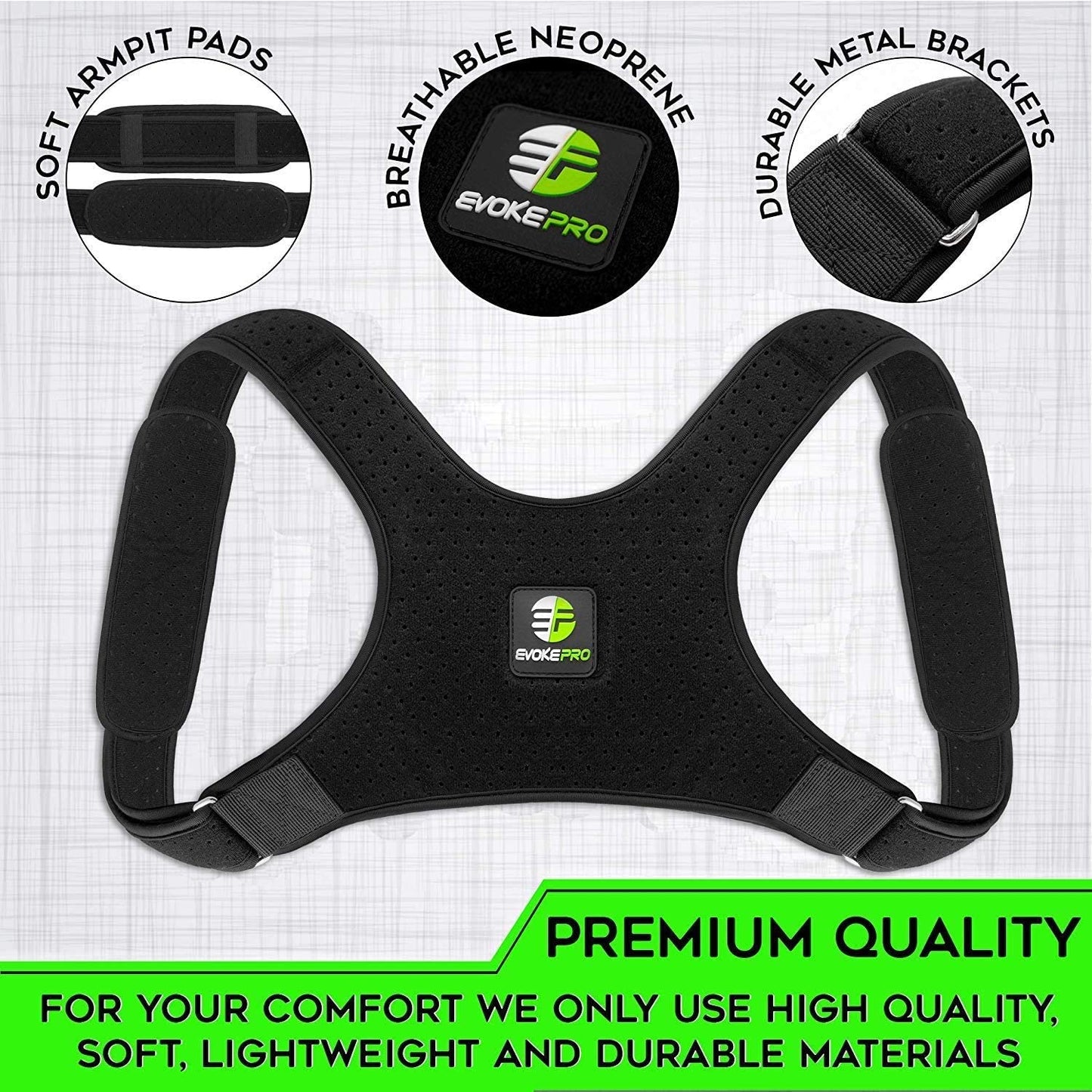 Back Posture Corrector for Women and Men + Resistance Band - Trains Your Back Muscles to Prevent Slouching and Provides Back Pain Relief (Regular)