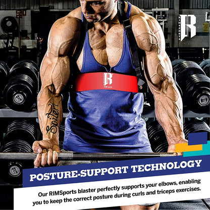 Weight Lifting Arm Blaster for Biceps & Triceps Heavy Duty Bicep Blaster for Barbell and Dumbell Curl Portable Bicep Curl Support Isolator for Muscle Gains Premium Biceps Workout Equipment